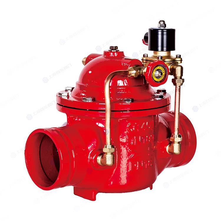 沟槽电动电磁阀