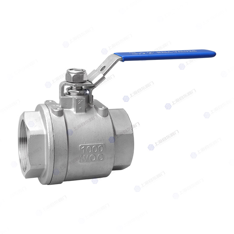 二片式丝扣球阀