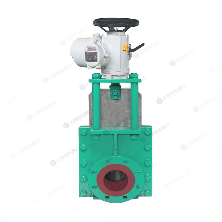 电动组合式穿透矿浆刀闸阀