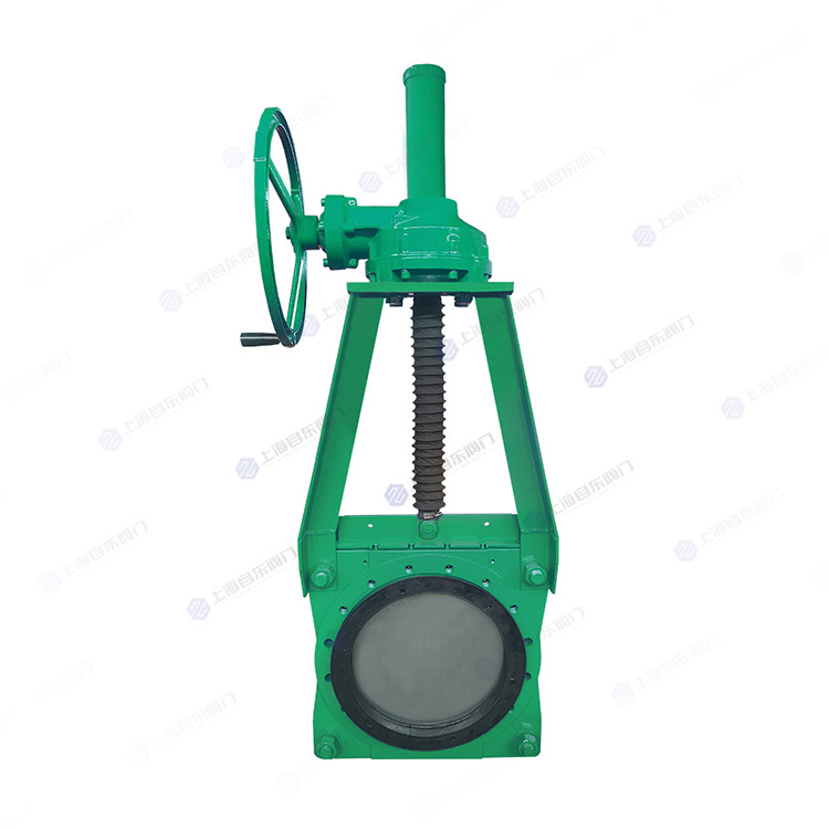 伞齿轮对夹式矿浆刀闸阀