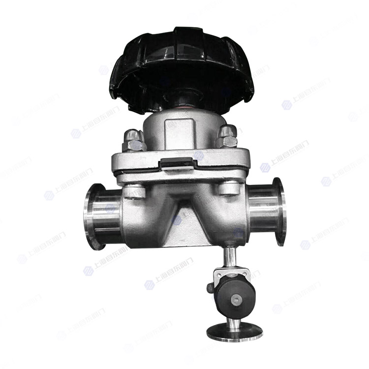 手动快装隔膜阀带取样阀