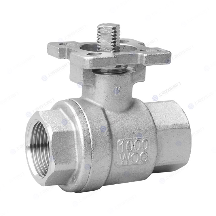 二片式高平台球阀