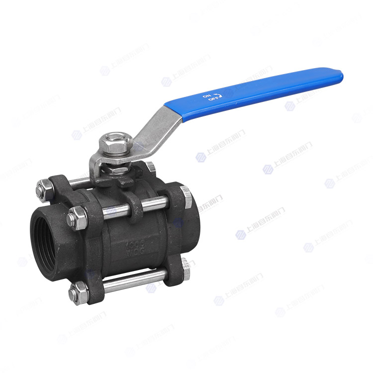 三片式碳钢球阀