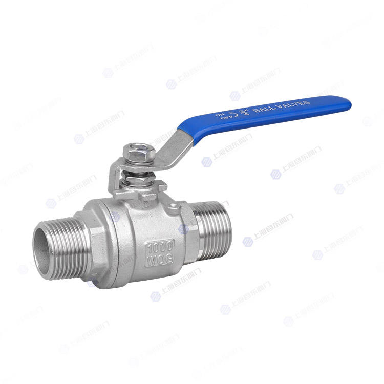 二片式内外丝球阀