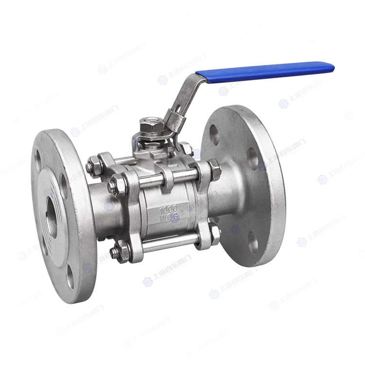 三片式法兰球阀