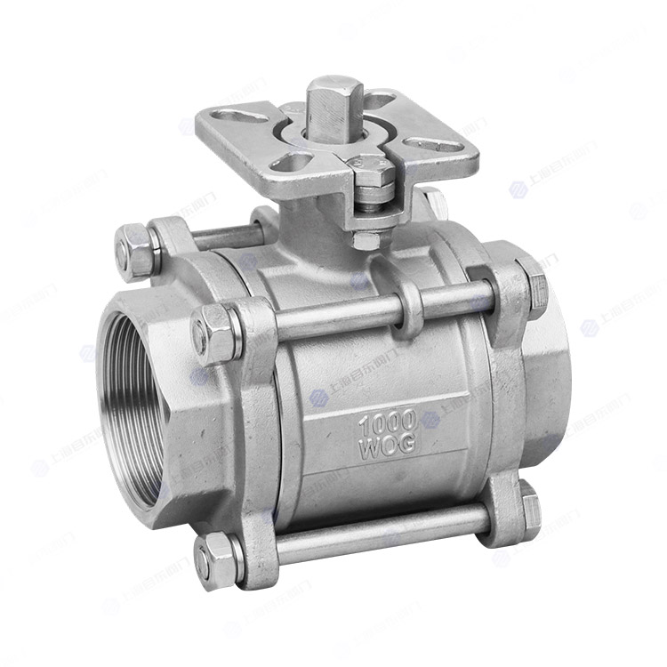 三片式高平台球阀