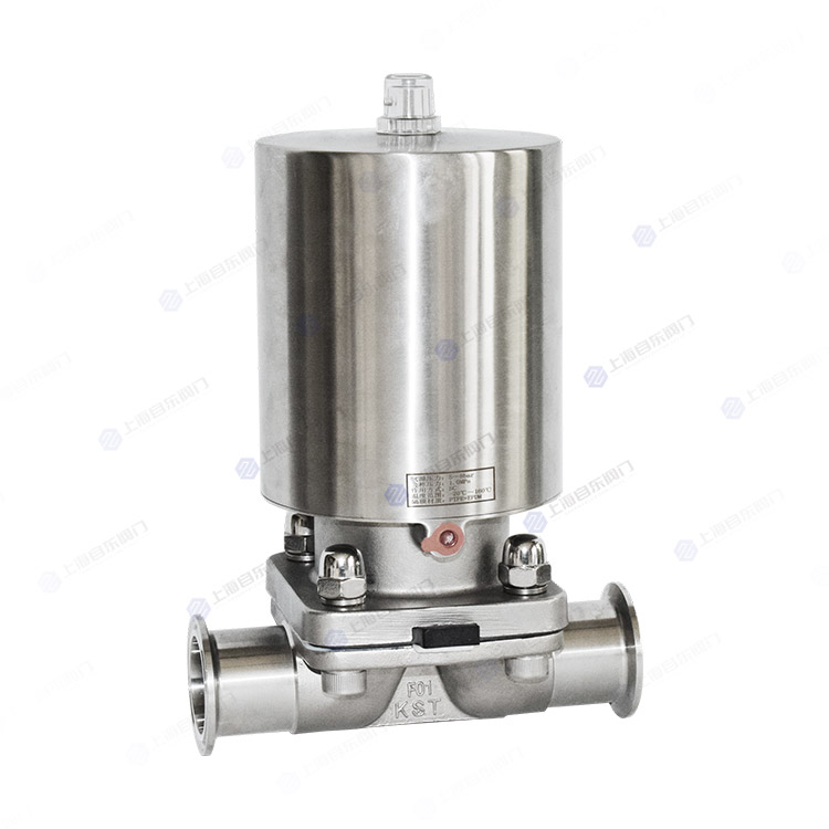 全不锈钢气动快装隔膜阀