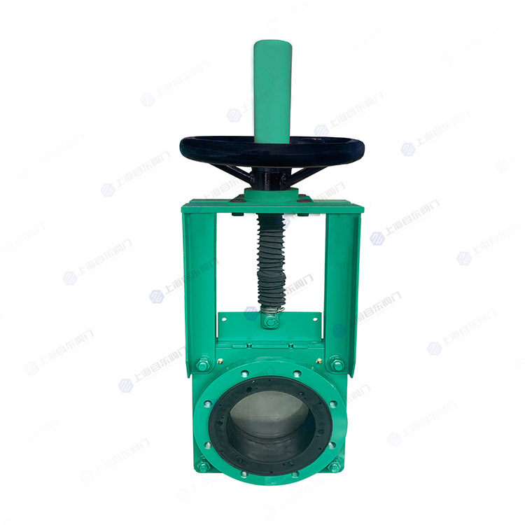 手动法兰式矿浆刀闸阀