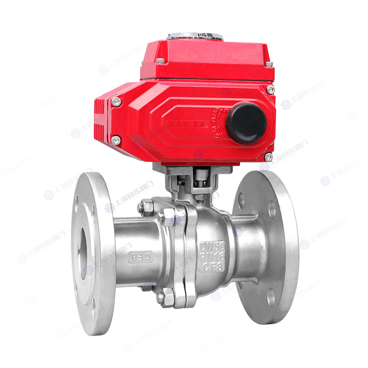 电动高平台法兰球阀