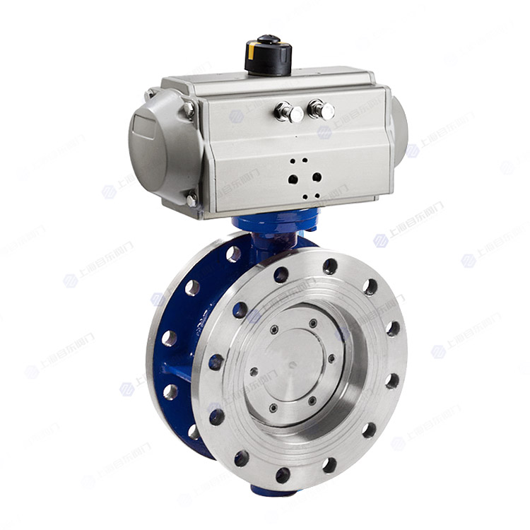 气动硬密封法兰蝶阀