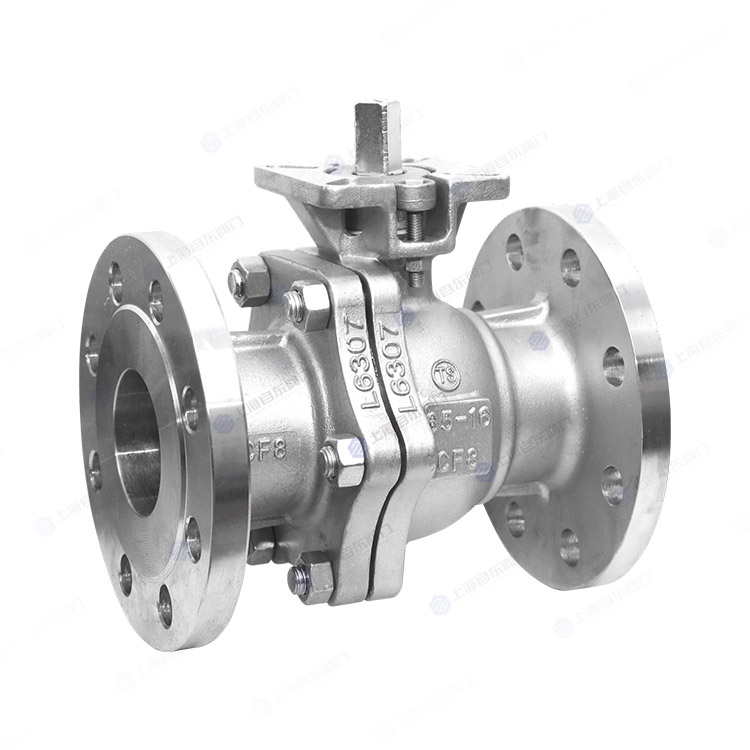 二片式国标压盖高平台法兰球阀