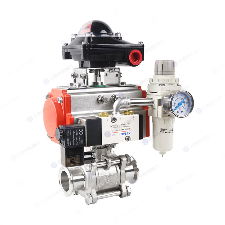 气动快装球阀