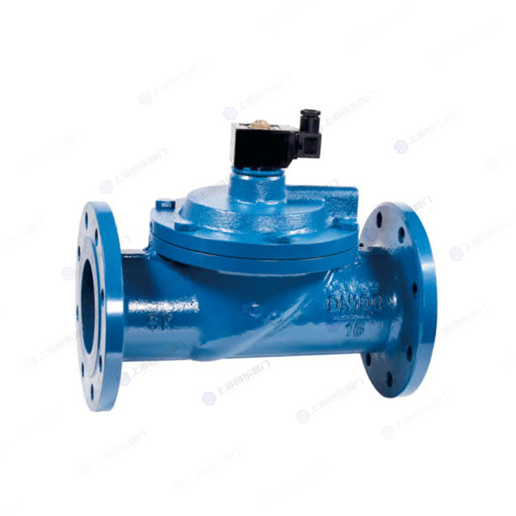 法兰式水用电磁阀