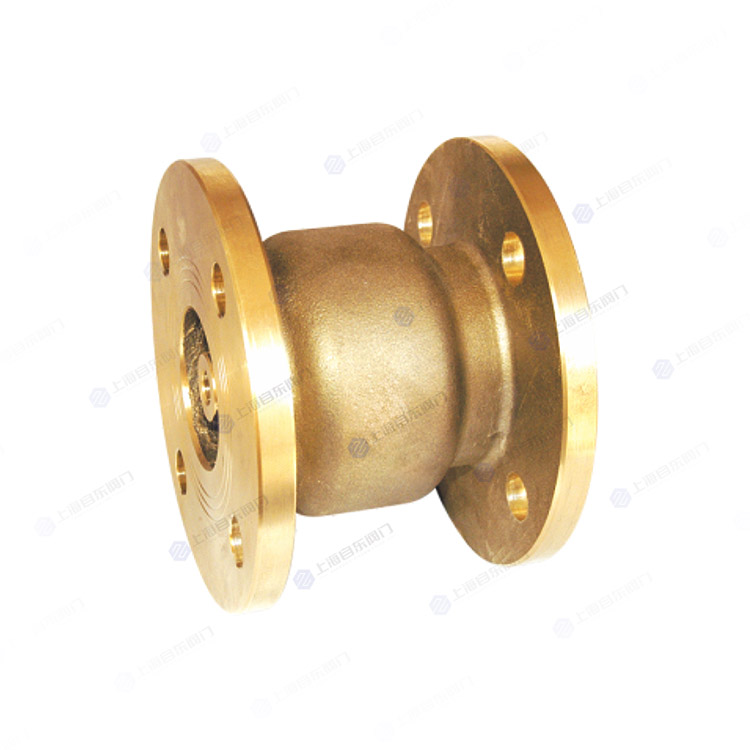 黄铜法兰消声止回阀